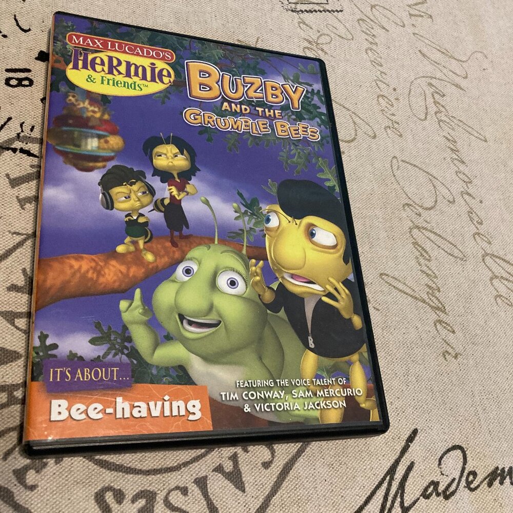 Max Lucado's Hermie & Friends "Buzby and The Grumble Bees" DVD